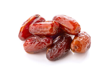 Dates isolated on white background