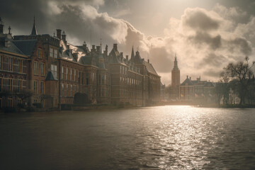 The Hague (Den Haag) city old town, Netherlands (Holland)