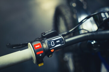steering wheel electric bike speedometer,