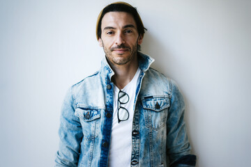 Fototapeta premium Studio portrait of a handsome man