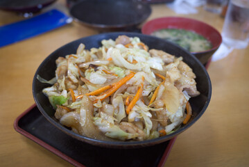 日本の岡山県のとても美味しい料理