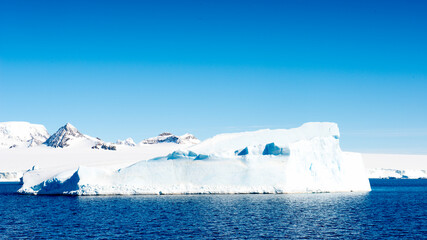 Huge iceberg in Antarctica