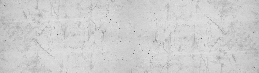 Obraz premium White gray concrete stone cement wall banner background panorama long 