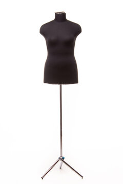 Female mannequin for clothes on a white background