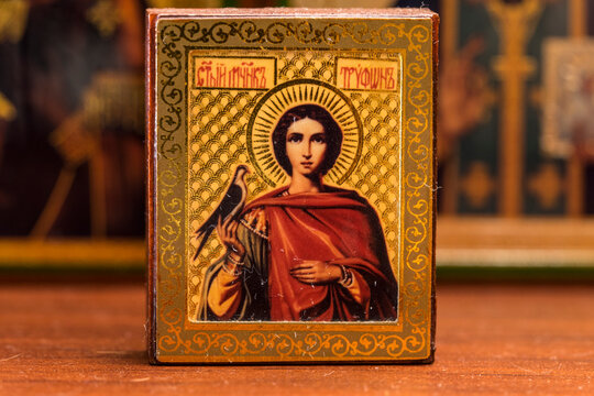 Orthodox icon to the Holy Martyr Tryphon