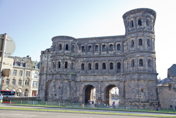Obraz na płótnie Canvas The Porta Nigra(Black Gate),Trier,Germany