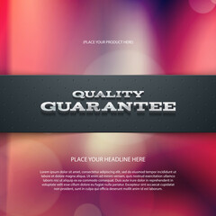 Obraz premium vector colorful web banner, card, flyer, e-commerce design with blurry bokeh background, 