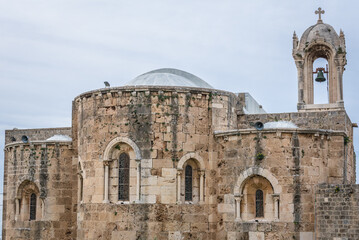Exterior of St John Marcus Maronite Church in Byblos, Lebanon, one of the oldest city in the world