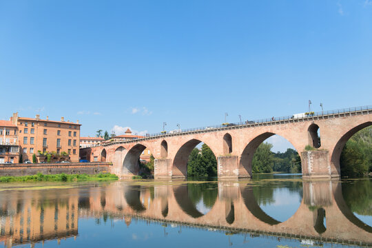 Old bridge in Montauban