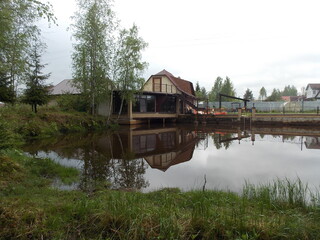 Obraz premium old wooden house