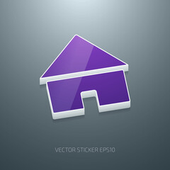 Fototapeta na wymiar vector house icon