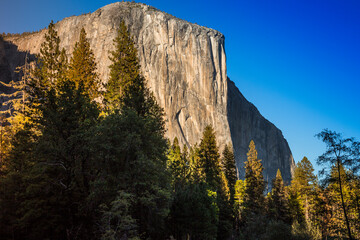 Sunset on Yosemite Valley View, Yosemite National Park, California