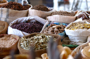 Grains at Market, Ecuador