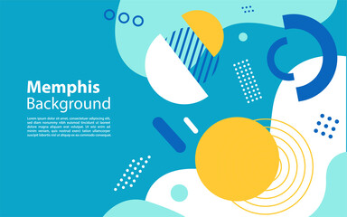 Abstract pop art line and dots color pattern background. Vector liquid splash overlay geometric design with trendy Memphis style