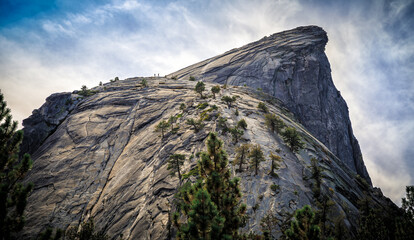 The Side of Half Dome, Yosemite National Park, California
