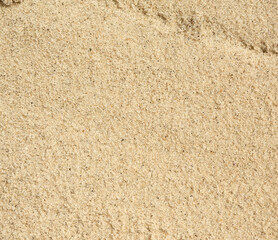 texture of yellow sand on the Black Sea, top view