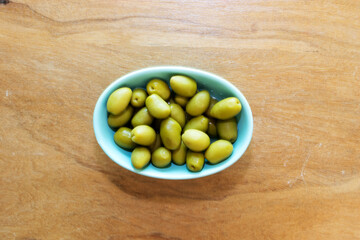 Brazilian food with rice and beans.