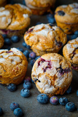 Blueberry muffins