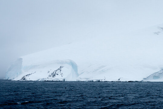 Icebergs Of The South Pole