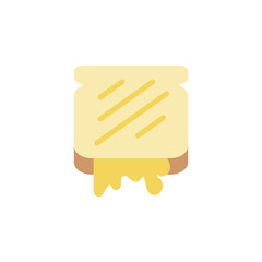 Sandwich, cheese icon. Simple color vector elements of dairy product icons for ui and ux, website or mobile application