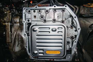 automatic transmission repair, new oil filter.