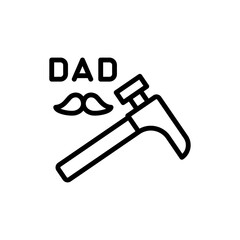 Wrench icon. Simple line, outline vector elements of cultural activities icons for ui and ux, website or mobile application