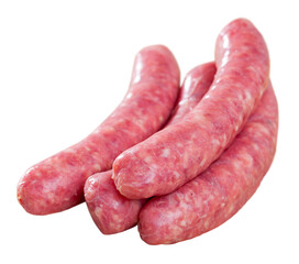 Raw sausages  for frying