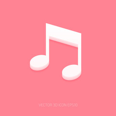 vector music note icon