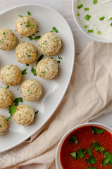 cheese balls with three types of cheese without baking. keto diet recipe