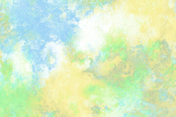 Fototapeta na wymiar yellow green blue pastel grunge texture abstract blank colorful background 