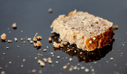 Bread from a rye flour