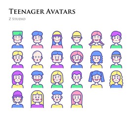 Teenager Avatars