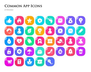 Common App Icons