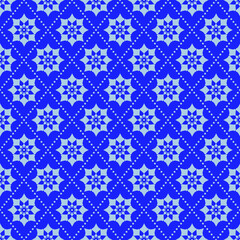 Diamond star seamless repeat pattern background