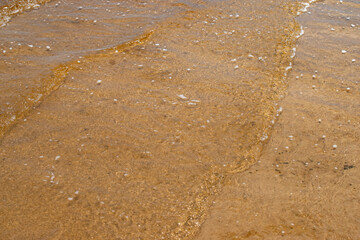 sand and water