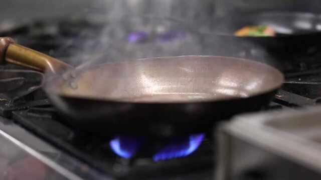 pan fried black croaker fish