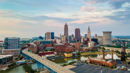 Fotobehang Cleveland Ohio © Francis
