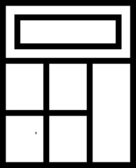 black and white frames