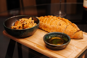 Pão e azeite