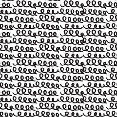 Seamless pattern Doodles texture elements. Vector hand drawn