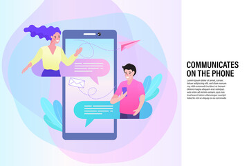 woman with mobile phone and smartphone