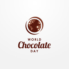 World Chocolate Day Vector Design Illustration