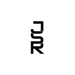 jsr letter original monogram logo design