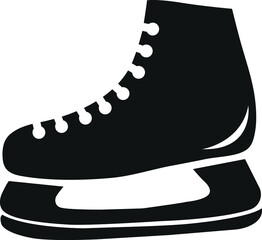 Skates icon. Skates symbol. Flat design. Stock - Vector illustration