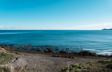 New Zealand Wellington Landscape; nature background