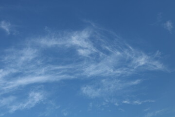 blue sky with clouds