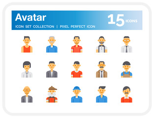 Avatar icon set