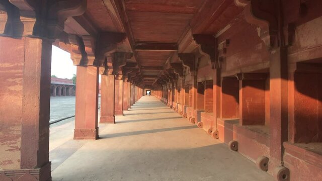 Fatehpur Sikri, India - historic buildings of the ancient city part 3