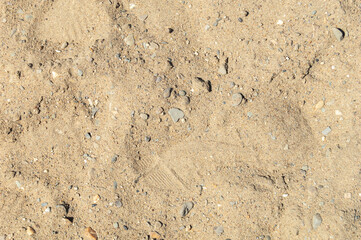 sand on a Sunny beach on a summer day
