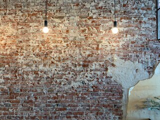 Two Lights and A Brick Wall
